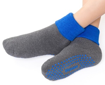 Skarpetki frotte ANTYPOŚLIZGOWE ABS 29-31 szare-sz