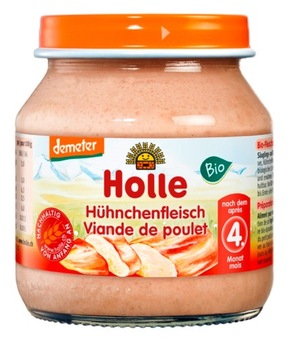 HOLLE DANIE Z KURCZAKA 125g DELIKATNY KURCZAK 4m+