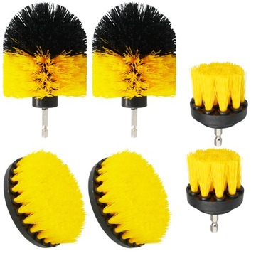 НАБОР 6 ЧИСТЯЩИХ ЩЕТОК ДЛЯ ДРЕЛЬ И ОТВЕРТКИ, НАБОР ПРОЧНЫХ НАКЛАДОК