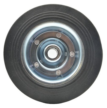 КОЛЕСО 195 мм ЗАПАСНОЕ КОЛЕСО ДЛЯ ОПОРНОГО КОЛЕСА, ПОЛНОСТЬЮ РЕЗИНОВОЕ