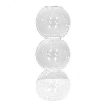 2x wszystkie szklane terrarium wazon na kwiaty