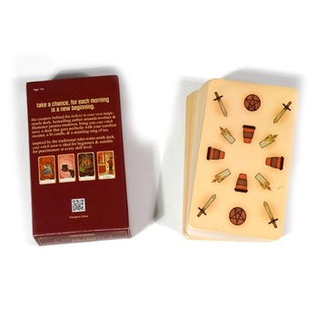 78 шт. Карты Уютная Колода Таро Ведьмы Ежедневные карты Таро идеально подходят для начинающих