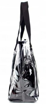 БОЛЬШАЯ ПРОЗРАЧНАЯ СУМКА-ШОППЕР