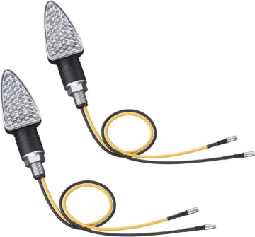 4pcs Waterproof Turn Signal Lights 15 LED 12V Mini Yellow