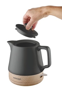 Керамический чайник 1 л Concept RK0062 Антрацит
