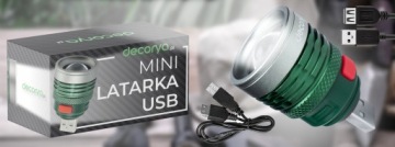 МАЛЕНЬКИЙ МОЩНЫЙ СВЕТОДИОДНЫЙ ФОНАРЬ USB ЗУМ С ДЛИННЫМ КАБЕЛЕМ ДЛЯ ГАРАЖНОЙ МАСТЕРСКОЙ