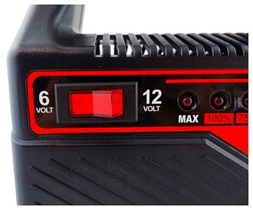 O1B31 PROSTOWNIK ŁADOWARKA DO AKUMULATORA 6V 12V 6A FV 88005