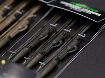 Korda Leadcore Hybrid Зажимы для поводков QC Swivel Weed 3шт.