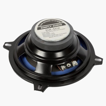 2 MOCNE GŁOŚNIKI SAMOCHODOWE 130MM 100W + ściągacze do tapicerki