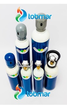 НОВЫЙ ЛЕГКИЙ КИСЛОРОДНЫЙ БАЛЛОН ОБЪЕМОМ 13,4 Л, ПОЛНЫЙ