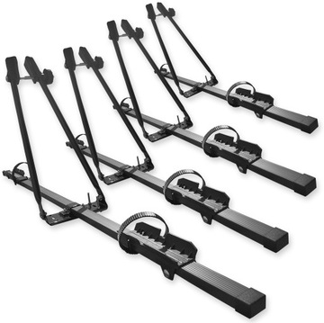 4x Bagażnik dachowy na rower stalowy uchwyt rowerowy na dach