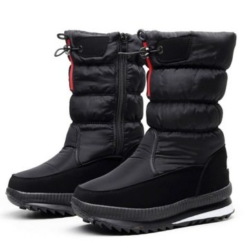 BUTY ZIMOWE ŚNIEGOWCE CIEPŁE KOZAKI WYSOKIE 36-42