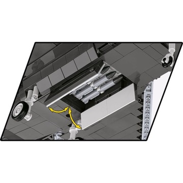 COBI-5855 БЛОКИРУЕТ САМОЛЕТ LOCKHEED F-22 RAPTOR 695 КЛАССА.