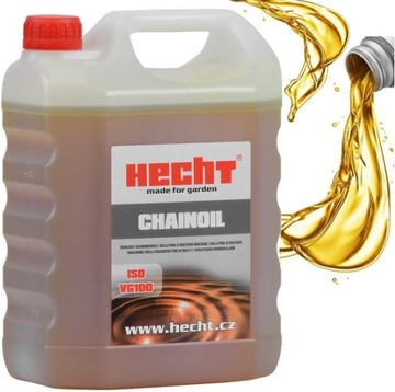 OLEJ HECHT CHAINOIL 4 L - OLEJ DO SMAROWANIA PROWADNIC - ZIMA I LATO