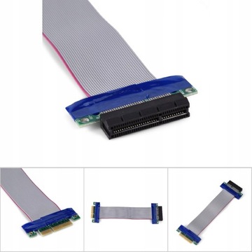 ЛЕНТА PCI-E RISER PCIE PCI EXPRESS 4X-4X