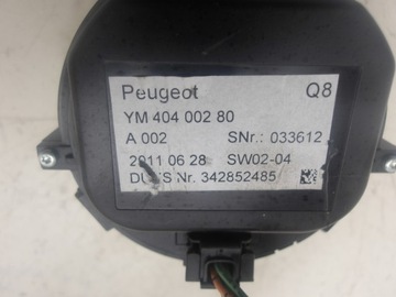 PEUGEOT RCZ 10-15 HODINY DESKY ROZDĚLOVACÍ KONZOLA YM40400280 EVROPA