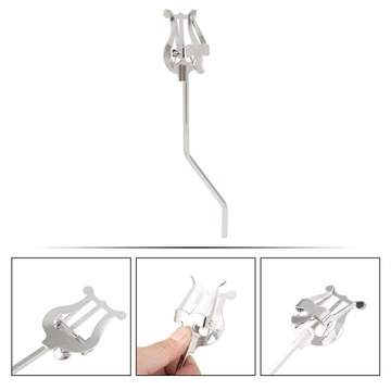 Klip partyturowy z lirą saksofonową