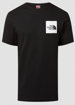 T-shirt męski okrągły dekolt The North Face rozmiar Granatowy XL