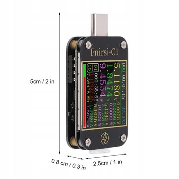 FNIRSI-C1 Тип C PD-триггер USB-тестер напряжения