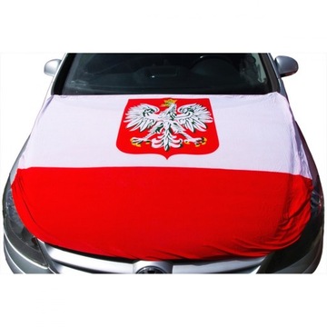 КРЫШКА КАПОТА С ПОЛЬСКИМ ФЛАГОМ