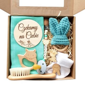 Gift Box Baby shower wafel prezent dla niemowlaka