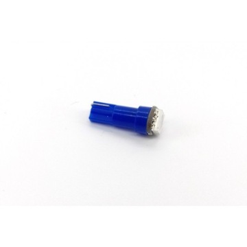 Żarówka LED T5 W1.2W 0,25W 12V Niebieski