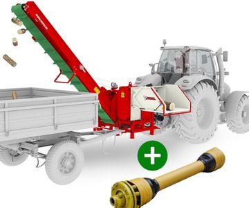 RĘBAK WALCOWY ARPAL AM-200TR-K + WAŁEK WOM! Tnie gałęzie do 200 mm!