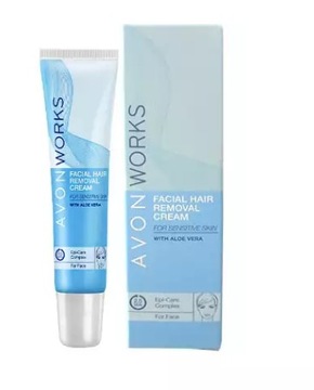AVON KREM DO DEPILACJI TWARZY IDEALNA GŁADKOŚĆ