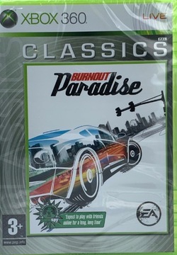 Новая игра Burnout Paradise Racing Xbox 360 OUTLET