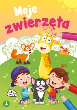 MOJE ZWIERZĘTA ZESZYT ZADAŃ DO KOLOROWANIA