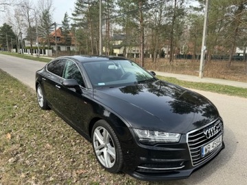 Audi A7 I A7 Sportback Facelifting 2.0 TFSI 252KM 2017 AUDI A7 Sportback 2.0 TFSI quattro 252 KM