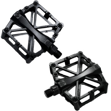 PEDAŁY ROWEROWE ALUMINIOWE PLATFORMOWE MTB BMX TREKKINGOWE ANTYPOŚLIZGOWE
