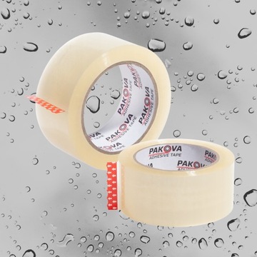 ПРОЗРАЧНАЯ УПАКОВОЧНАЯ ЛЕНТА 48/100y КЛЕЙКАЯ ЛЕНТА PAKOVA