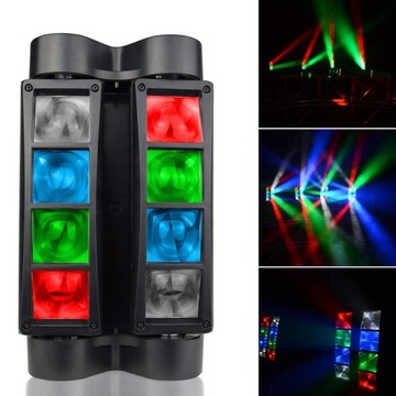 DISCO PROJEKTOR RGB LED OŚWIETLENIE SCENICZNE