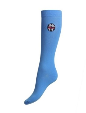 Podkolanówki jeździeckie SOX SPOOKS niebieskie princess blue 36-41