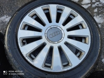 5 KUSU KOLA HLINÍK 19" 5X112 ET45 AUDI A8 D3