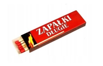 ДЛИННЫЕ спички, 15 палочек / 1 шт.