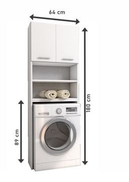 ШКАФ В ВАННОЙ КОМНАТЕ НАД СТОЙКОЙ СТИРАЛЬНОЙ МАШИНЫ ПОЛКА SONOMA