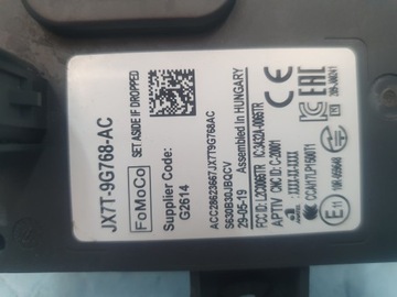 РАДАРНЫЙ ДАТЧИК FORD FOCUS MK4 JX7T-9G768-AC