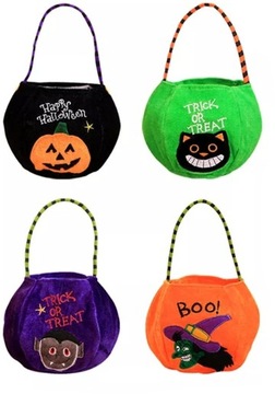 TORBA WOREK DYNIA NA SŁODYCZE CUKIERKI HALLOWEEN