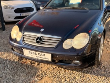 Mercedes Klasa C W203 Coupe W203 1.8 (C 230 Kompressor) 192KM 2004 Mercedes-Benz Klasa C Compressor Zadbany Skory 1.8 Benzyna 192KM, zdjęcie 7