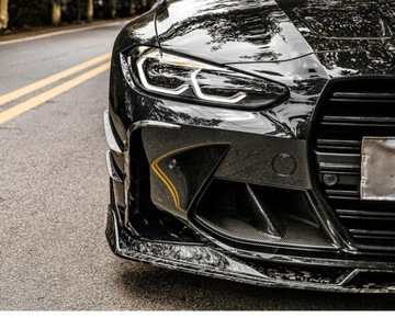 КОМПЛЕКТ УГЛЕРОДНЫХ НАКЛАДОК НА БАМПЕР BMW G80 M3 G82 M4