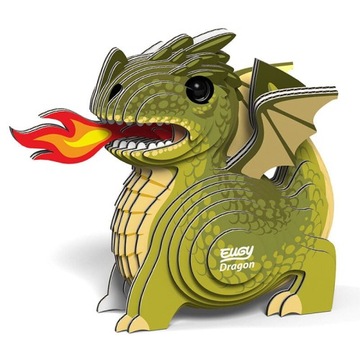 DRAGON PUZZLE 3D Пространственная головоломка Eugy Eco