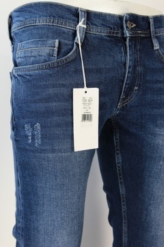 MUSTANG OREGON TAPERED SLIM SPODNIE JEANS _ W31 L30