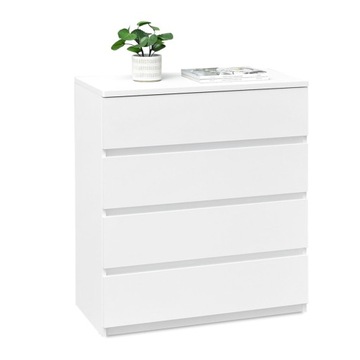 MINIMALISTYCZNA KOMODA Z SZUFLADAMI LIBRO 5 BIAŁY