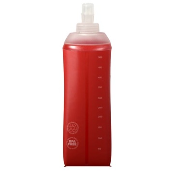 Soft Flask Ergo Compressport 500ml- miękki bidon / czerwony