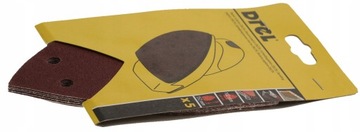 ШЛИФОВАЛЬНАЯ БУМАГА НА УТЮГЕ С ЛИПУЧКОЙ 102Х152ММ P40 5ШТ.