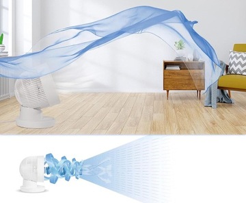 МОЩНЫЙ НАСТОЛЬНЫЙ ВЕНТИЛЯТОР, КОЛЕБАНИЕ, ДИСТАНЦИОННЫЙ ТАЙМЕР