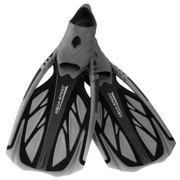 Płetwy długie donurkowania snorkelingu INOX r. 44-45 kol.07