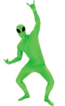 НЛО ЧУЖОЙ ПЛАТЬЕ КОСТЮМ ДЛЯ ХЭЛЛОУИНСКОГО БАЛА L / XL